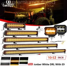 12 22 32 42 52inch Amber/White