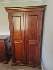 Double Mahogany Wardrobe 2