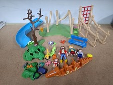 Playmobile Advendure Playhouse With Slide And Figures. Spares Only. Incomplete