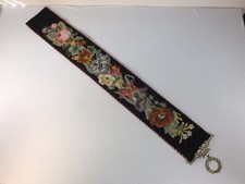 Vintage Embroidered Bell Pull