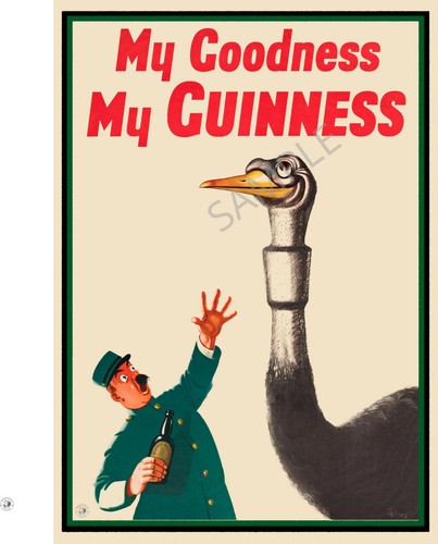 Vintage poster guinness - poster,