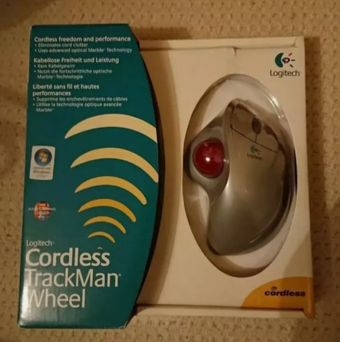 Logitech cordless trackman - cordless,