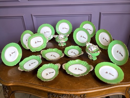 Antique worcester flight barr - worcester,