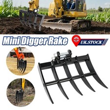 500mm Mini Excavator Rake