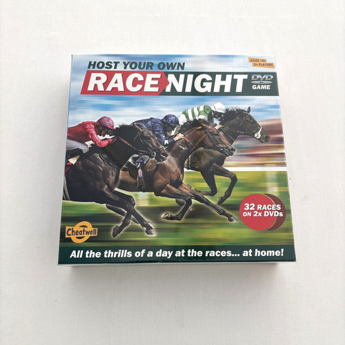 Host your own race night - host,