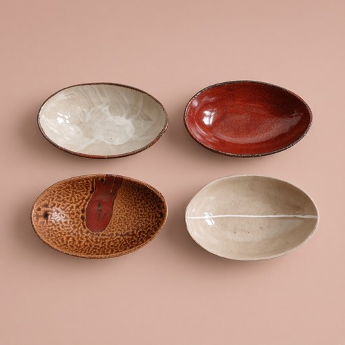 Set potiron ceramic oval - 4,