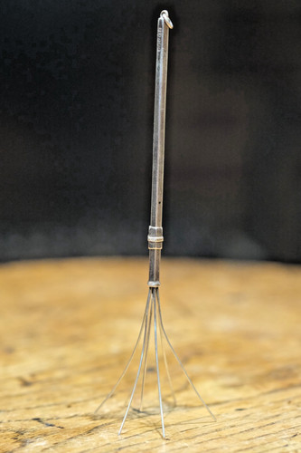 Antique silver telescopic - silver,