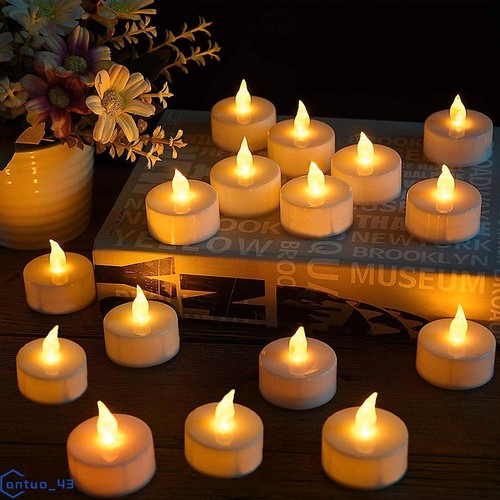 Led tea lights candles - led,