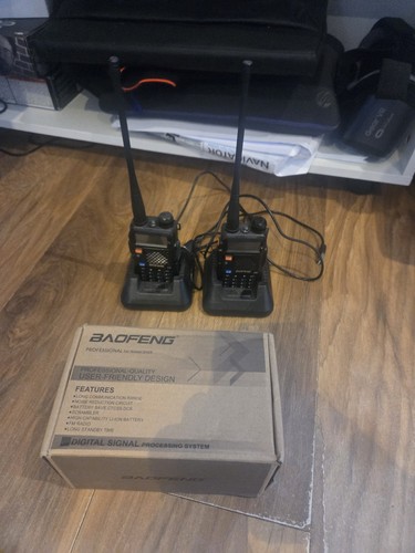 Baofeng twin walkie talkies - walkie,