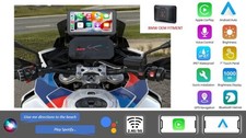 BMW S1000 XR Motorrad 7” OLED Sat nav Navigator CarPlay & Android Auto VI 4 5 6