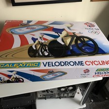 Scalextric Velodrome cycling Set - London 2012-complete -WORKING-G1072