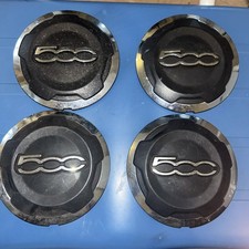 4x fiat 500 wheel centre caps