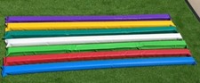 Set of 3 Show Jump Soft pole Flexi 3m - Training Pole - Made in UK