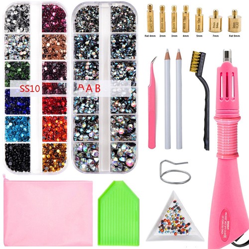 Bedazzler kit with rhinestones - with,