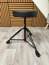 Drum Stool Throne Black / Height Adjustable / Drum Hardware #OO19