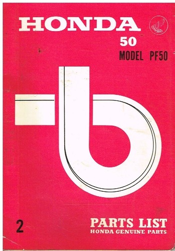 Honda model pf50 - original, 1970
