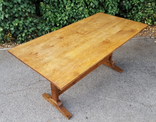 Pegged oak refectory dining - pegged,
