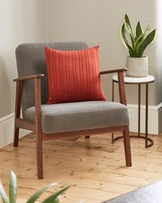 100% Wool Cushion Cover Burnt