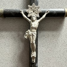 Antique Wall Crucifix c1900
