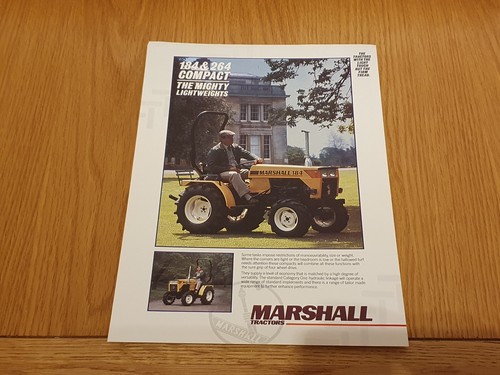 Marshall 184 264 tractor - &,