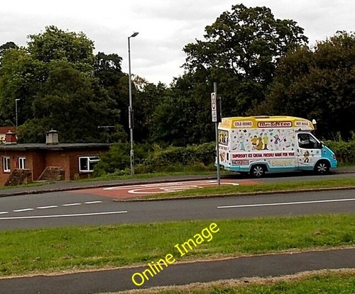 Photo 6x4 ice cream van - photo,