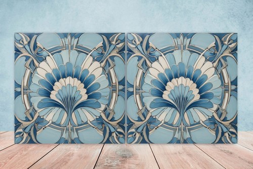 Art deco design ceramic tiles - design,