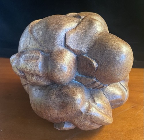 Hand carved yogi man orang - yogi, man/orang