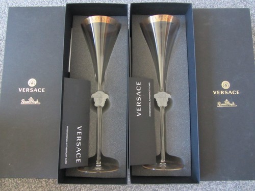 Pair versace medusa - versace, d`or