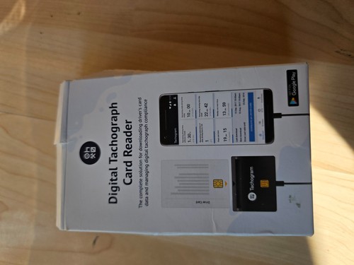 Digital tachograph card reader - card,