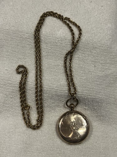 Antique gold filled round - filled,