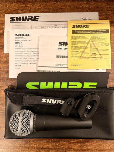 Shure sm58 xlr - shure,