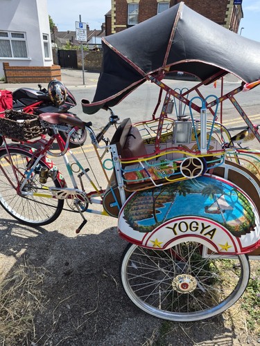 Authentic indonesian becak - authentic,