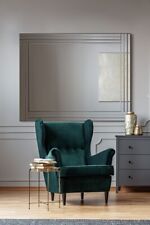 Extra Large Mirror Venetian Bevelled Modern  Wall 4Ft9 X 3Ft9 144cm X 116cm