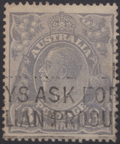 Australia kgv die i - kgv, 3d