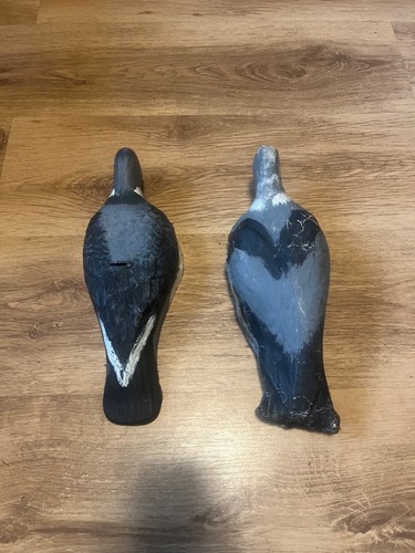 Vintage decoy pigeons - vintage, x2