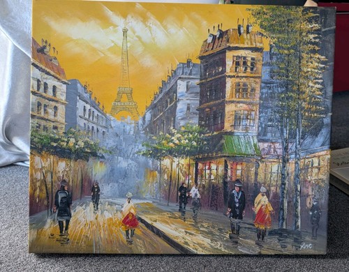 Bright colours parisian street - bright,