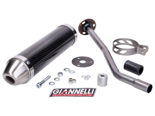 Muffler giannelli carbon for - muffler,