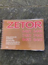 ZETOR PROXIMA PARTS BOOK