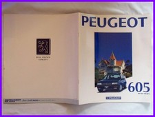 Peugeot 605 Japanese catalog