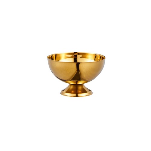 Stainless steel ice cream cup - steel,