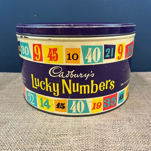 Vintage cadburys lucky numbers - cadburys,