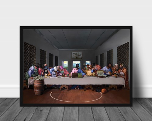 The last supper print money - the,