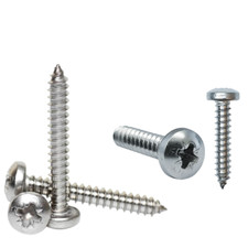 POZI PAN HEAD A2 STAINLESS STEEL SELF TAPPING SCREWS TAPPERS No. 2 4 6 8 10 12