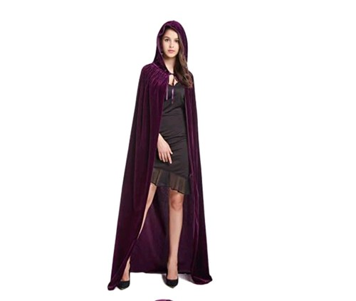 Purple velvet cosplay medieval - purple,