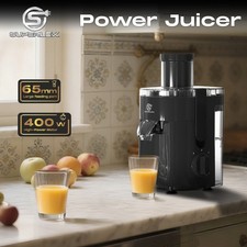 SUPERLEX Electric Juicer Extractor Machine Commercial Home Fruit Squeezer 400W