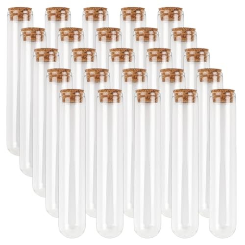 25pcs 50ml glass test tubes - 50ml,