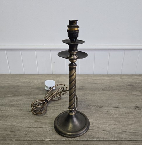 Vintage brass table - vintage, lamp