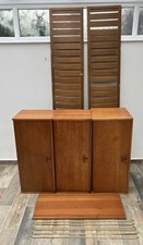 Ladderax Staples Vintage Retro 3 Unit Wall Shelving Storage display unit 