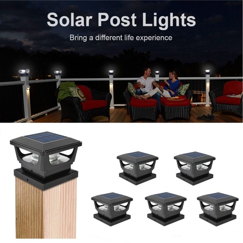 Solar post cap lights outdoor - solar,