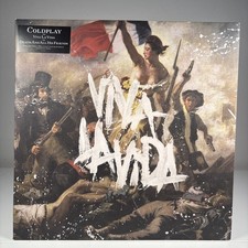 Coldplay Viva La Vida Or Death And All His Friends Vinyl LP Gatefold 2008 EX/VG+